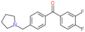 Methanone, (3,4-difluorophenyl)[4-(1-pyrrolidinylmethyl)phenyl]-