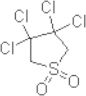 Thiophene, 3,3,4,4-tetrachlorotetrahydro-, 1,1-dioxide