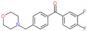 (3,4-difluorophenyl)-[4-(morpholinomethyl)phenyl]methanone