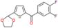 (3,4-difluorophenyl)-[5-(1,3-dioxolan-2-yl)-2-thienyl]methanone