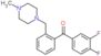 (3,4-difluorophenyl)-[2-[(4-methylpiperazin-1-yl)methyl]phenyl]methanone