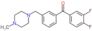 (3,4-difluorophenyl)-[3-[(4-methylpiperazin-1-yl)methyl]phenyl]methanone