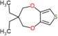 3,3-diethyl-3,4-dihydro-2H-thieno[3,4-b][1,4]dioxepine