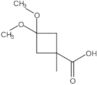 3,3-Dimethoxy-1-methylcyclobutanecarboxylic acid