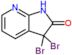3,3-dibromo-1,3-dihydro-2H-pyrrolo[2,3-b]pyridin-2-one
