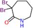 3,3-dibromoazepan-2-one