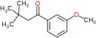 1-(3-methoxyphenyl)-3,3-dimethyl-butan-1-one