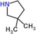 3,3-dimethylpyrrolidine