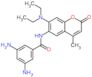 3,5-diamino-N-[7-(diethylamino)-4-methyl-2-oxo-2H-chromen-6-yl]benzamide