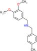 1-(3,4-dimethoxyphenyl)-N-(4-methylbenzyl)methanamine