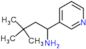 3,3-dimethyl-1-(3-pyridyl)butan-1-amine