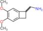 Bicyclo[4.2.0]octa-1,3,5-triene-7-methanamine, 3,4-dimethoxy-, hydrochloride (1:1)