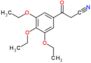 3-oxo-3-(3,4,5-triéthoxyphényl)propanenitrile