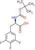 N-(tert-butoxycarbonyl)-3,4,5-trifluoro-D-phenylalanine