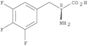 (2S)-2-ammonio-3-(3,4,5-trifluorophenyl)propanoate