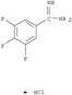 Benzenecarboximidamide,3,4,5-trifluoro-, hydrochloride (1:1)