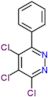 3,4,5-trichloro-6-phenylpyridazine