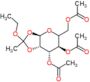 [(3aR,6R,7S,7aS)-6,7-diacetoxy-2-ethoxy-2-methyl-5,6,7,7a-tetrahydro-3aH-[1,3]dioxolo[4,5-b]pyran-5-yl]methyl acetate