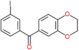 2,3-dihydro-1,4-benzodioxin-6-yl(3-iodophenyl)methanone