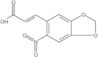3,4-(Methylenedioxy)-6-nitrocinnamic acid