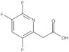 3,5,6-Trifluoro-2-pyridineacetic acid