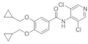 Benzamide, 3,4-bis(cyclopropylmethoxy)-N-(3,5-dichloro-4-pyridinyl)-