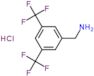 1-[3,5-bis(trifluoromethyl)phenyl]methanamine hydrochloride (1:1)