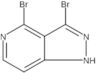 3,4-Dibromo-1H-pyrazolo[4,3-c]pyridine