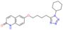 6-[4-(1-cyclohexyl-1H-tetrazol-5-yl)butoxy]quinolin-2(1H)-one