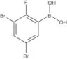 B-(3,5-Dibromo-2-fluorophenyl)boronic acid