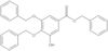 Phenylmethyl 3-hydroxy-4,5-bis(phenylmethoxy)benzoate