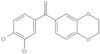 (3,4-Dichlorophenyl)(2,3-dihydro-1,4-benzodioxin-6-yl)methanone