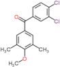 (3,4-dichlorophenyl)(4-methoxy-3,5-dimethylphenyl)methanone