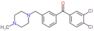 (3,4-dichlorophenyl)-[3-[(4-methylpiperazin-1-yl)methyl]phenyl]methanone