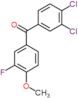 (3,4-dichlorophenyl)(3-fluoro-4-methoxyphenyl)methanone