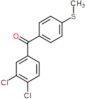 (3,4-Dichlorophenyl)[4-(methylthio)phenyl]methanone