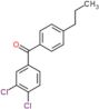 (3,4-dichlorophenyl)(4-propylphenyl)methanone