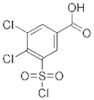 ácido 3,4-dicloro-5-(clorossulfonil)-benzóico