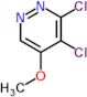 3,4-dichloro-5-methoxypyridazine