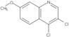 Quinoléine, 3,4-dichloro-7-méthoxy-