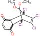 1,2,3,4-tetrachloro-9,9-dimethoxy-1,4,4a,8a-tetrahydro-1,4-methanonaphthalene-5,8-dione