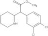 Methyl α-(3,4-dichlorophenyl)-2-piperidineacetate