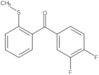 Methanone, (3,4-difluorophenyl)[2-(methylthio)phenyl]-