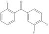 (3,4-Difluorophenyl)(2-iodophenyl)methanone