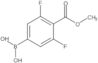 1-Methyl 4-borono-2,6-difluorobenzoate