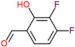 3,4-difluoro-2-hydroxy-benzaldehyde