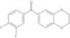 (3,4-Difluorophenyl)(2,3-dihydro-1,4-benzodioxin-6-yl)methanone