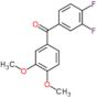 (3,4-difluorophenyl)(3,4-dimethoxyphenyl)methanone