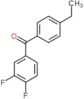 (3,4-difluorophenyl)(4-ethylphenyl)methanone