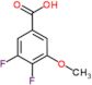 3,4-difluoro-5-methoxy-benzoic acid